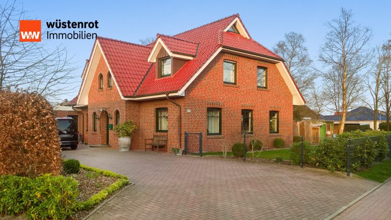 Immobilienangebot - Rhauderfehn - Alle - Großzügiges Einfamilienhaus mit Garten, Garage und hochwertiger Ausstattung!