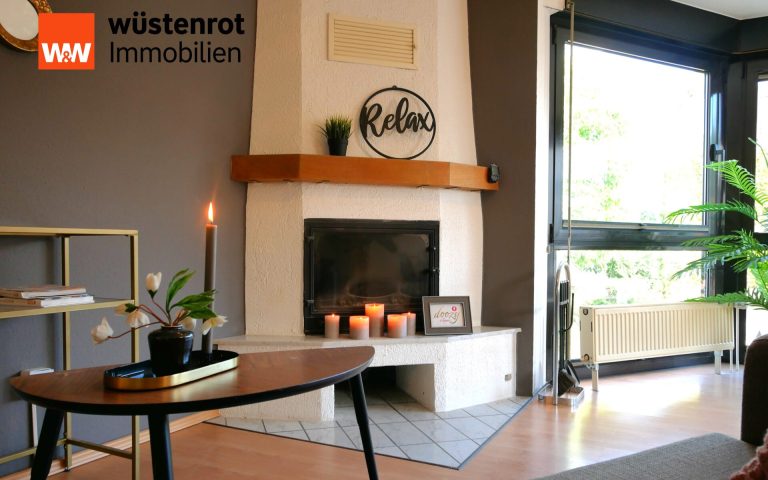 Immobilienangebot - Duisburg / Rumeln-Kaldenhausen - Alle - Schöne Maisonette Wohnung in ruhiger Lage von Rumeln-Kaldenhausen, mit Stellplatz, Balkon und Kamin!