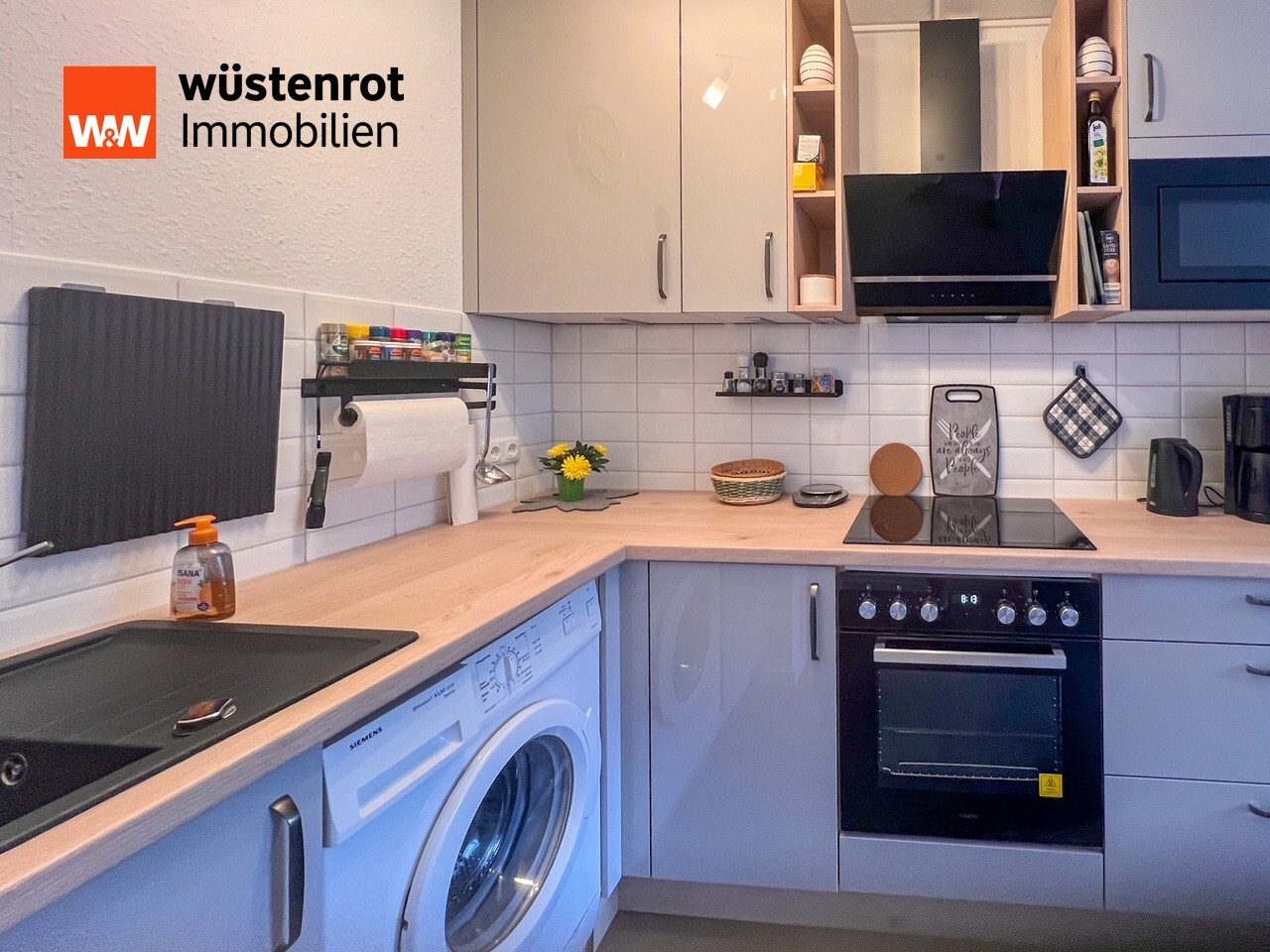 Immobilienangebot - Altenau - Alle - 2,5 Zimmer Südseite in der 2. Etage
mit schicker Küche