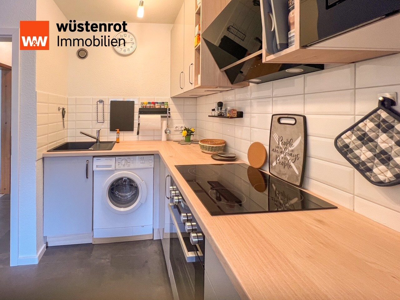 Immobilienangebot - Altenau - Alle - 2,5 Zimmer Südseite in der 2. Etage
mit schicker Küche