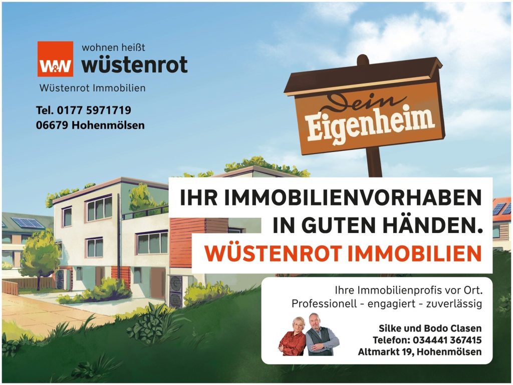 Immobilienangebot - Hettstedt - Alle - Hettstedt-  Genießen Sie die Sonne auf Ihrer Terrasse im Innenhof- Wohnen auf einer Ebene