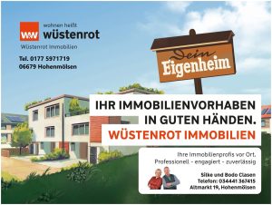 Immobilienangebot - Hettstedt - Alle - Hettstedt-  Genießen Sie die Sonne auf Ihrer Terrasse im Innenhof- Wohnen auf einer Ebene