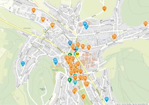Immobilienangebot - Bad Orb - Alle - Waschen, legen, föhnen, WOHNEN! Bad Orbs Innenstadtmittelpunkt mit drei Einheiten und gut vermietet!