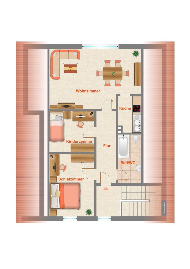 Immobilienangebot - Ingolstadt - Alle - Attraktive 3-Zimmer-Eigentumswohnung in ruhiger Lage von Ingolstadt