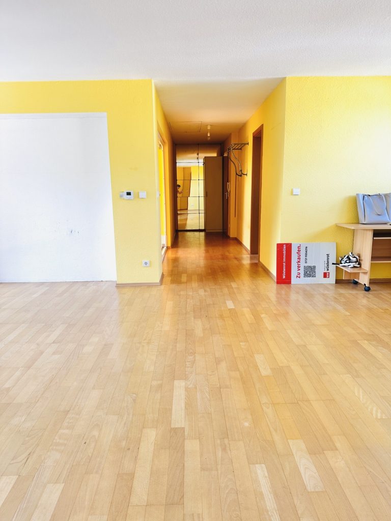 Immobilienangebot - Karlsruhe / Knielingen - Alle - 3,5 Zimmer DG-Wohnung mit Panoramablick
