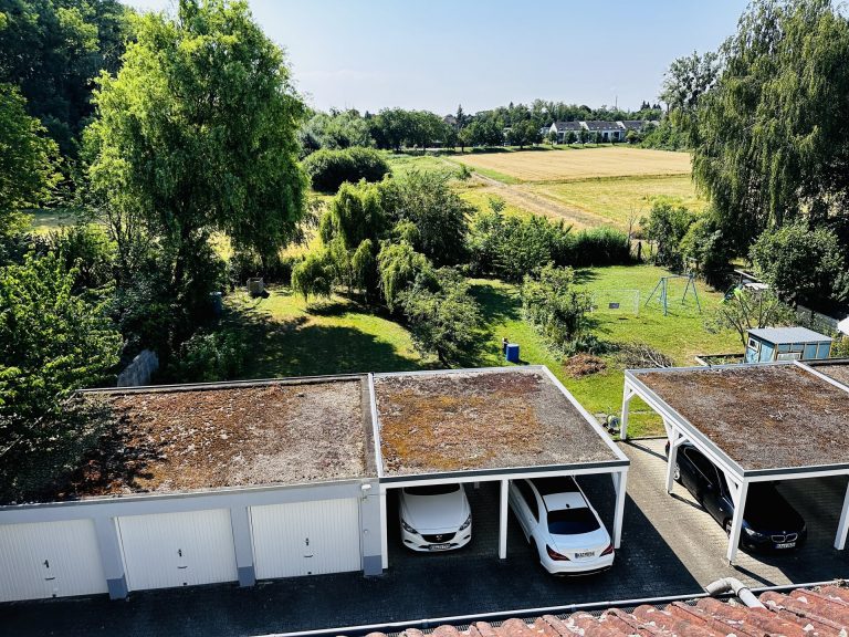 Immobilienangebot - Karlsruhe / Knielingen - Alle - 3,5 Zimmer DG-Wohnung mit Panoramablick