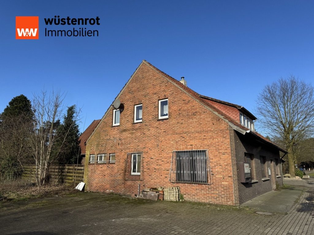 Immobilienangebot - Lohne (Oldenburg) - Alle - Bauplatz für Neubau bis 4 Parteien! Ehemalige Gaststätte in Lohne!