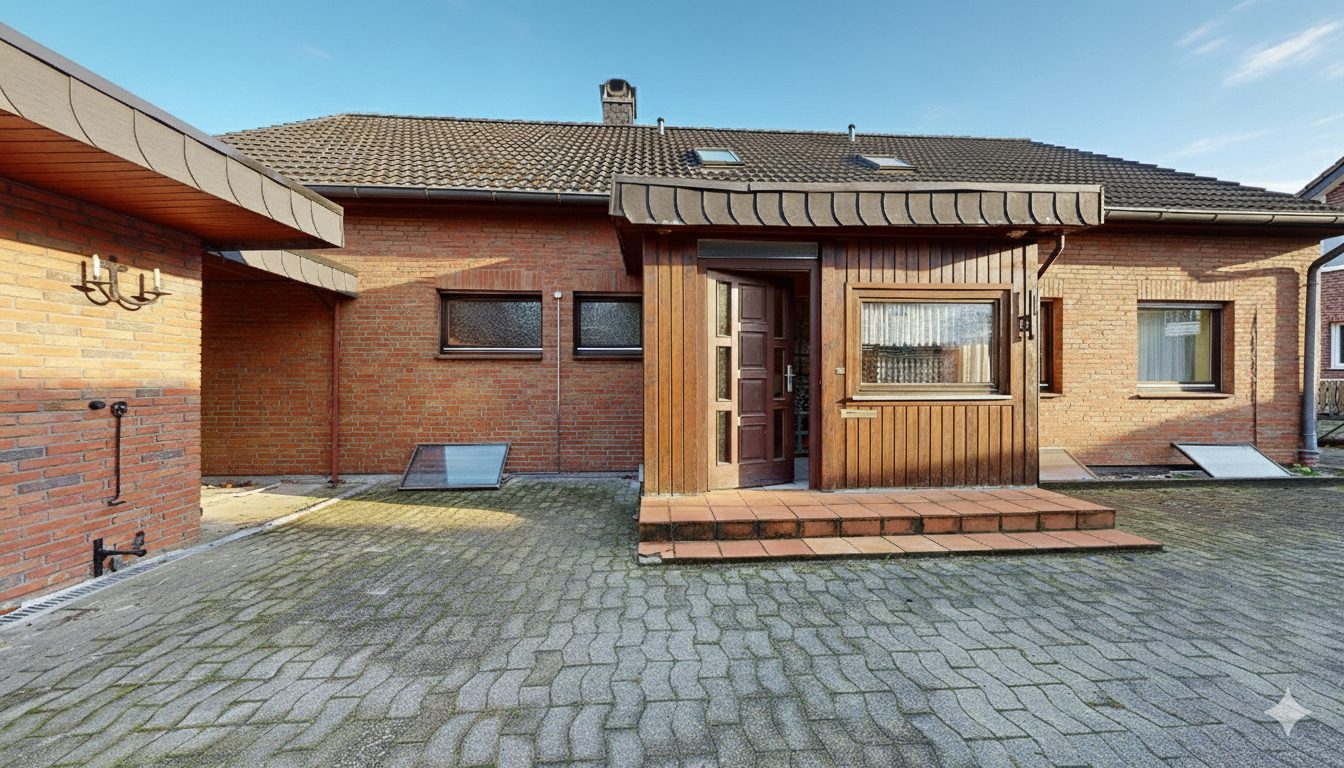 Immobilienangebot - Bielefeld - Alle - VERKAUFT: Mit 3D: Endlich Zuhause! Großzügige Familienidylle - riesen Gartenparadies mit zahlreichen Obstbäumen.