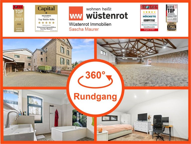 Immobilienangebot - Königswinter - Alle - Nachhaltiges Anwesen mit top Energiewerten, Reitanlage und Platz für mehrere Generationen!