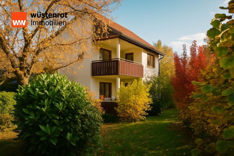 Immobilienangebot - Bad Homburg vor der Höhe - Alle - Familienfreundliche 3-Zimmer-Wohnung mit einem großen Balkon und grünem Ausblick in einer ruhigen Gegend in Bad Hamburg