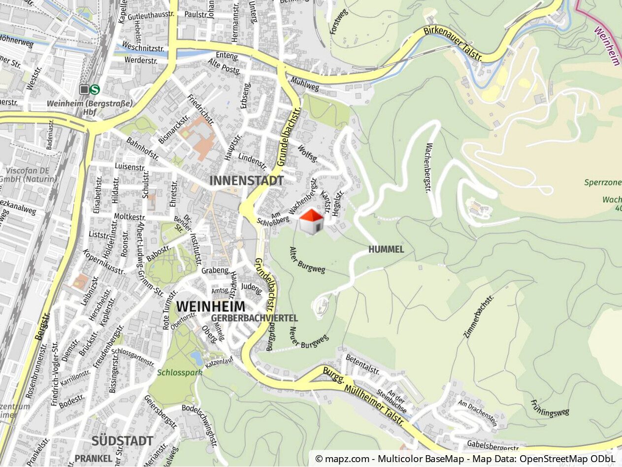 Immobilienangebot - Weinheim - Alle - Naturnah und zentral, Doppelhaushälfte mit kleiner Einliegerwohnung in beliebter Lage von Weinheim