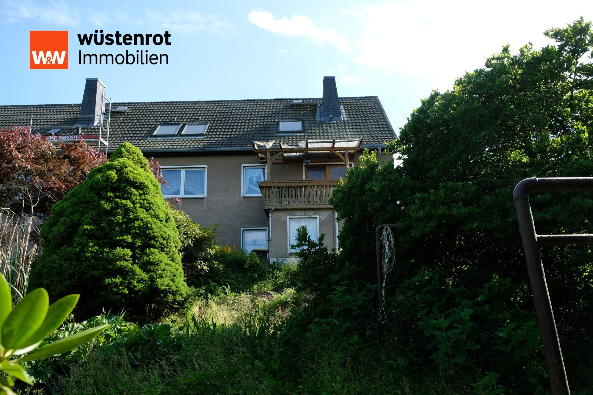 Immobilienangebot - Oederan - Alle - Schöne Doppelhaushälfte in Feldrandlage mit weitem Blick und großem Potenzial
