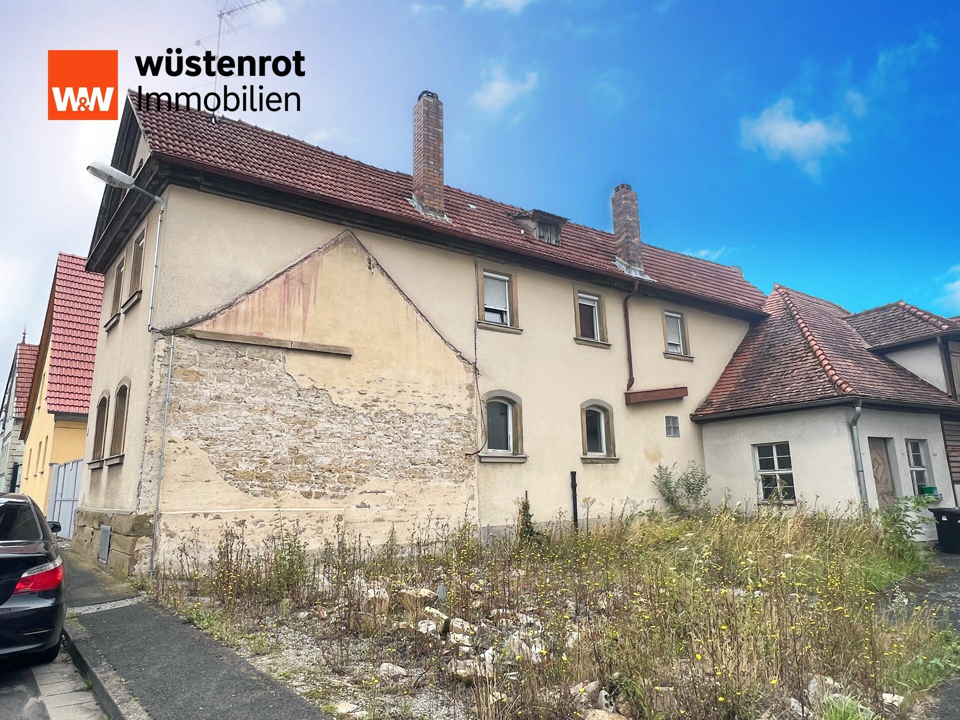 Immobilienangebot - Gochsheim - Alle - Zweifamilienhaus mit Nebengebäuden - Sanieren und Gestalten