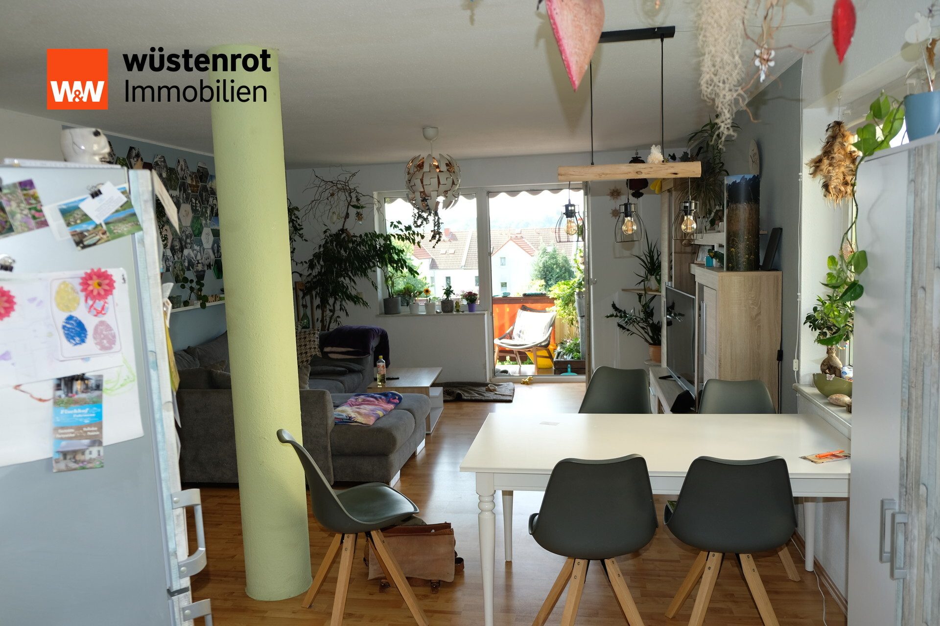Immobilienangebot - Roßwein - Alle - Wunderschöne 3-Raum-ETW im Neubau mit Balkon & Blick bis Etzdorf