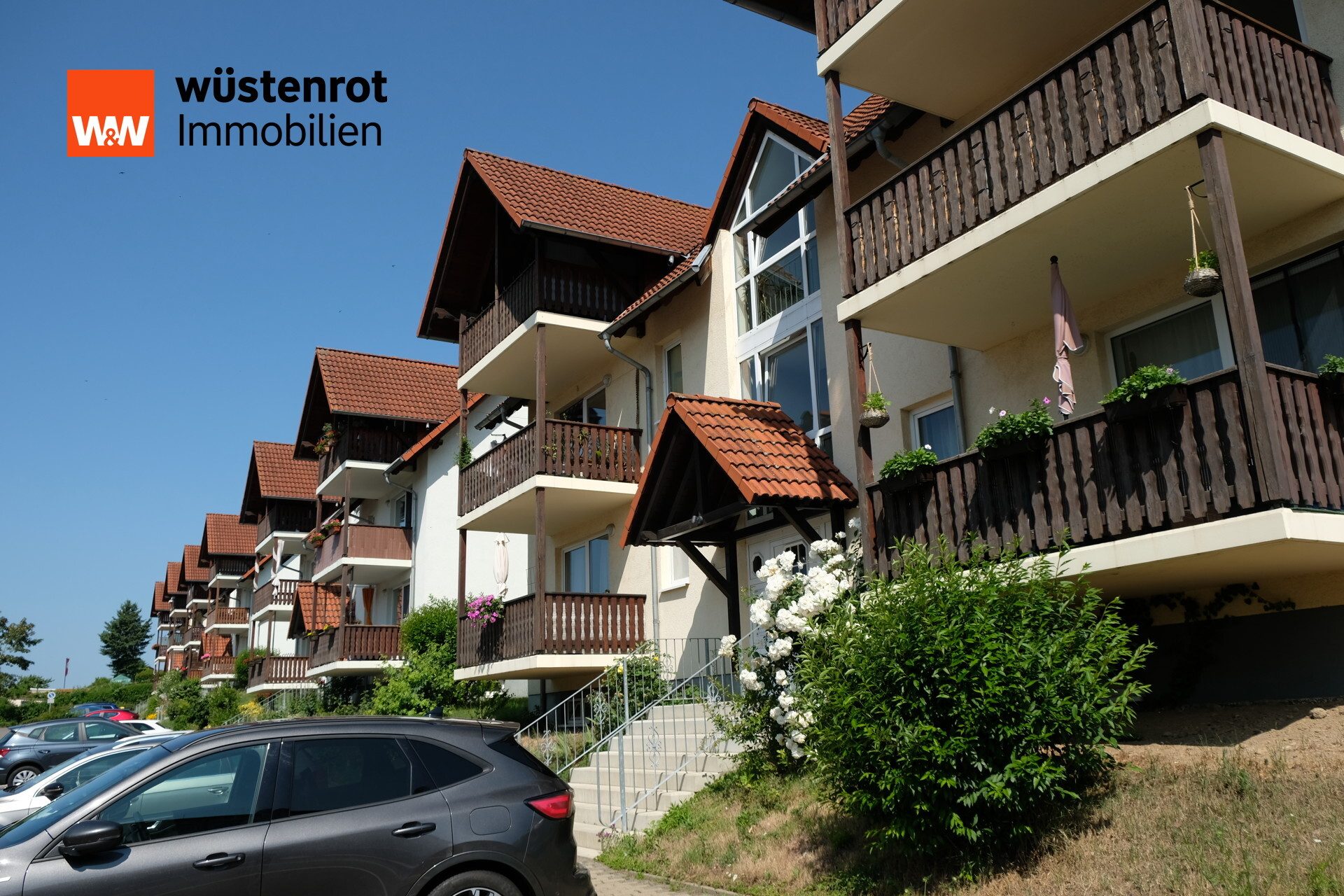 Immobilienangebot - Roßwein - Alle - Wunderschöne 3-Raum-ETW im Neubau mit Balkon & Blick bis Etzdorf