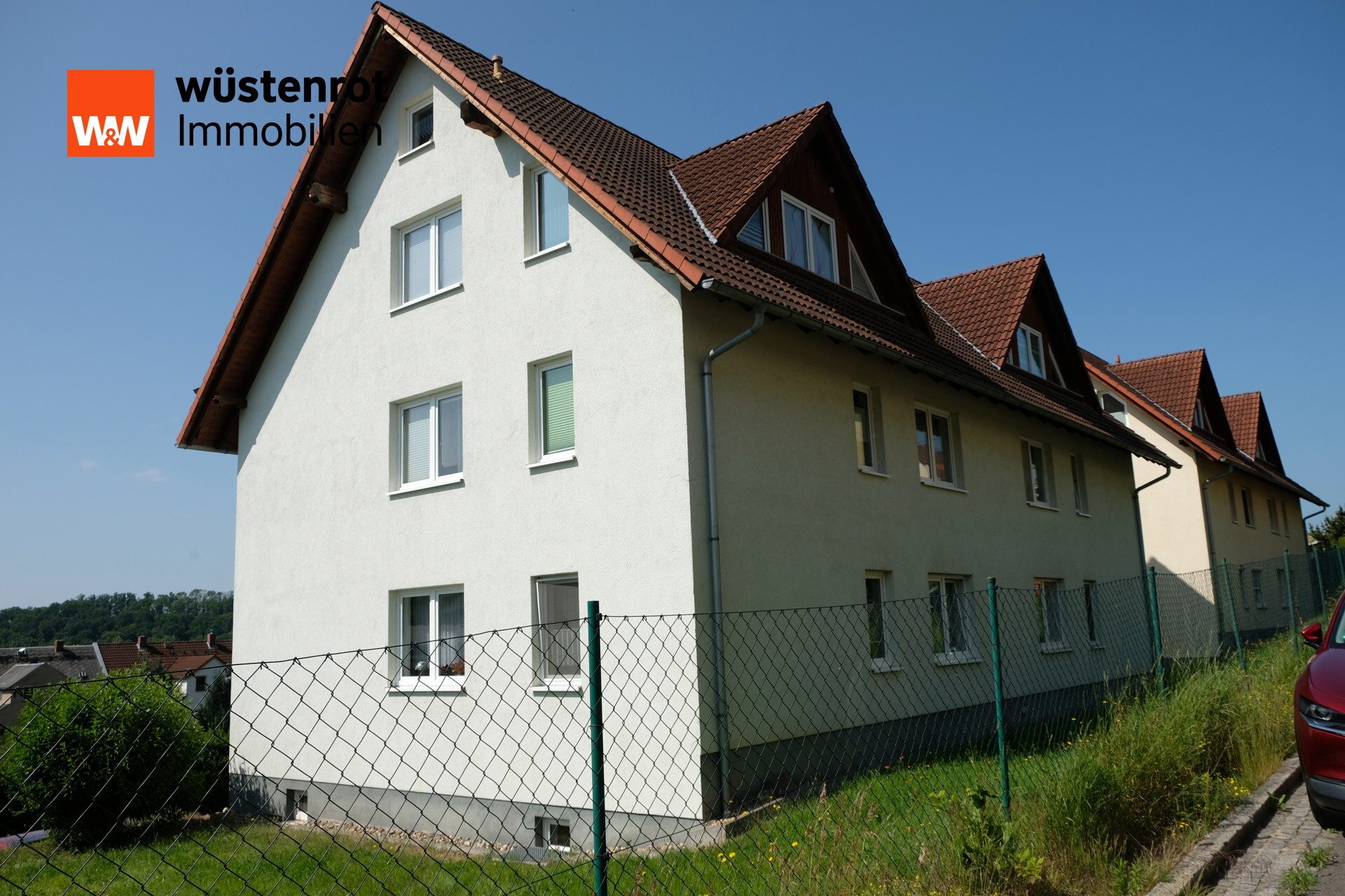 Immobilienangebot - Roßwein - Alle - Wunderschöne 3-Raum-ETW im Neubau mit Balkon & Blick bis Etzdorf