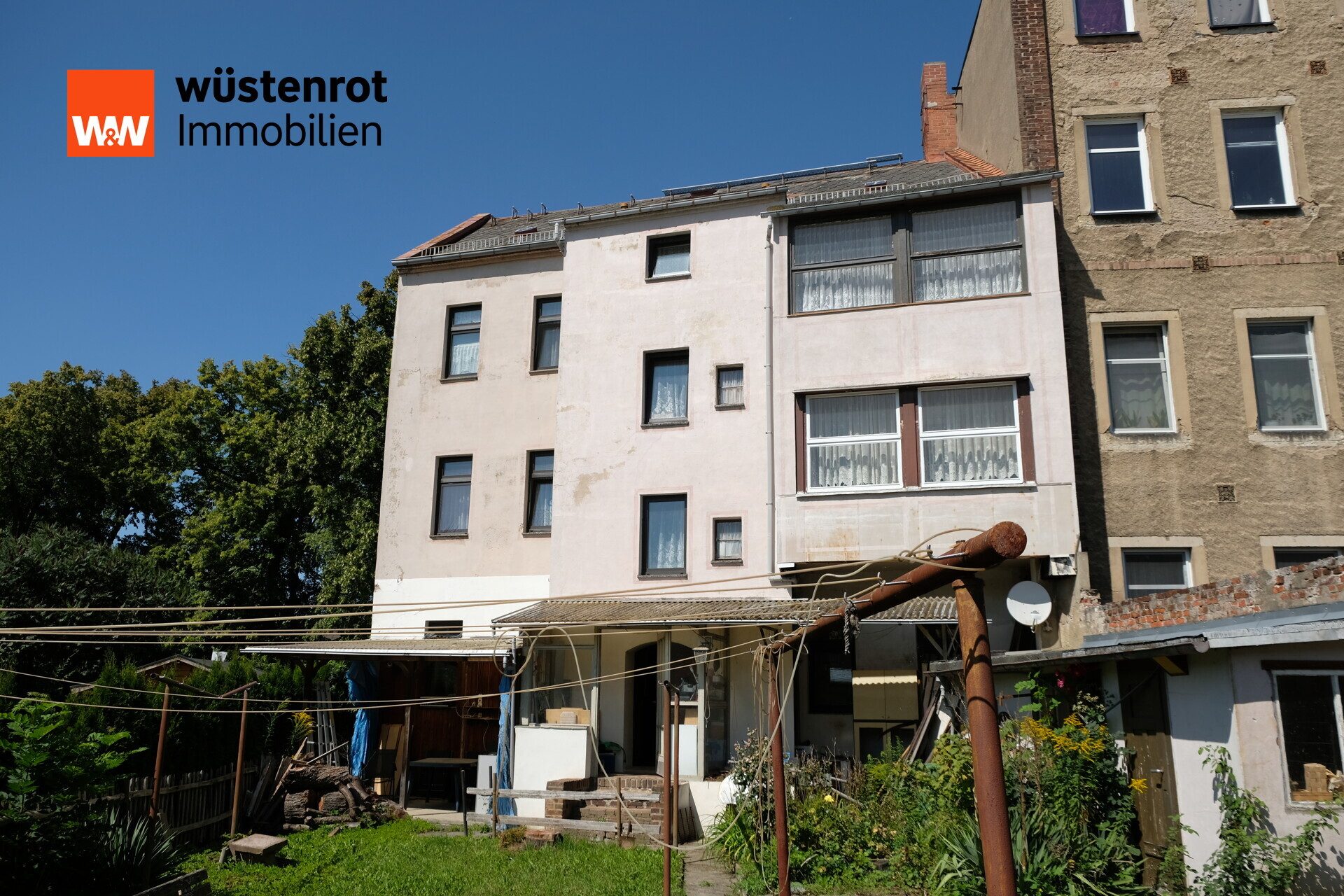 Immobilienangebot - Roßwein - Alle - Mehrfamilienhaus mit 3 Wohneinheiten auf 350 m² Grundstück in ruhiger Lage von Roßwein