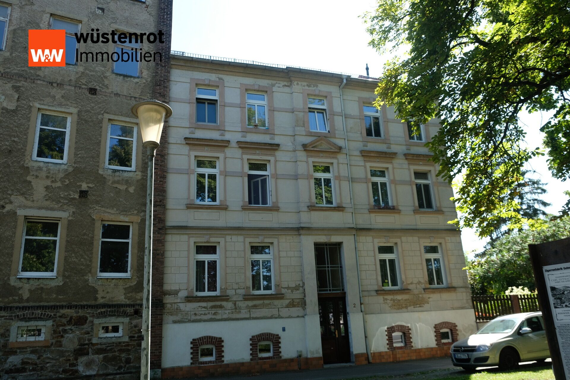 Immobilienangebot - Roßwein - Alle - Mehrfamilienhaus mit 3 Wohneinheiten auf 350 m² Grundstück in ruhiger Lage von Roßwein