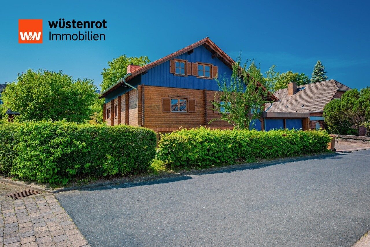 Immobilienangebot - Nieste - Alle - +++ Wunderschönes und einzigartiges Blockhaus mit 2 Garagen auf ruhigem Südgrundstück +++