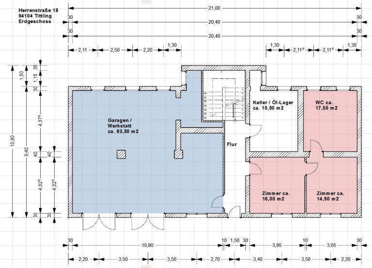 Immobilienangebot - Tittling - Alle - Jahresnettomiete: mehr als 40.000 € + Optimierungsmöglichkeit!
Lukratives 7-Parteienhaus in Tittling