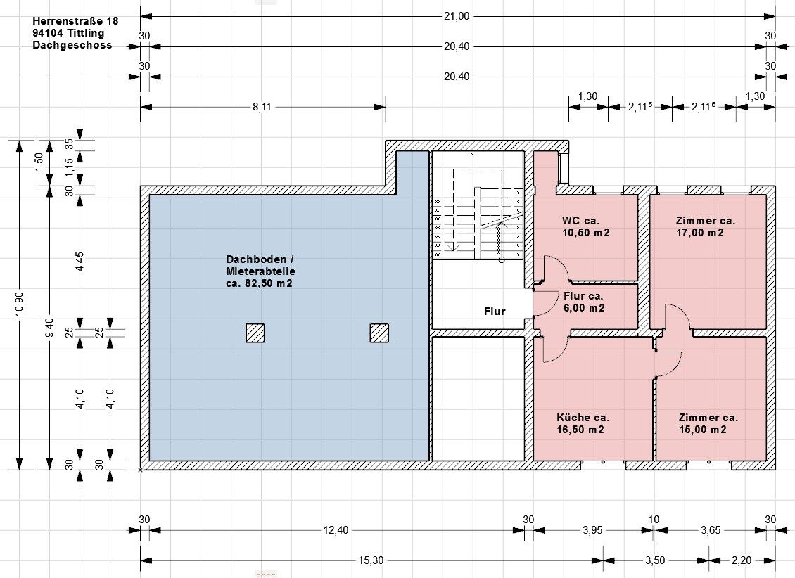 Immobilienangebot - Tittling - Alle - Jahresnettomiete: mehr als 40.000 € + Optimierungsmöglichkeit!
Lukratives 7-Parteienhaus in Tittling