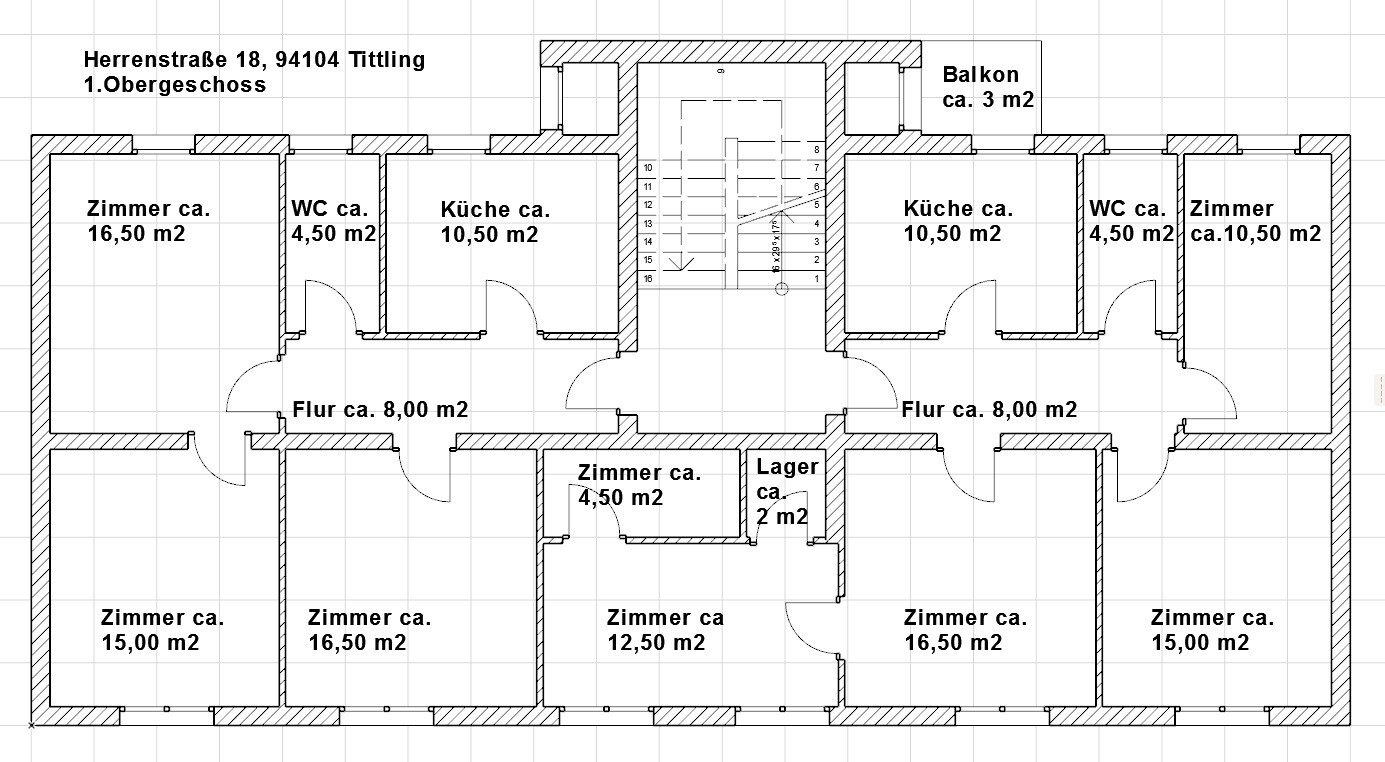 Immobilienangebot - Tittling - Alle - Jahresnettomiete: mehr als 40.000 € + Optimierungsmöglichkeit!
Lukratives 7-Parteienhaus in Tittling
