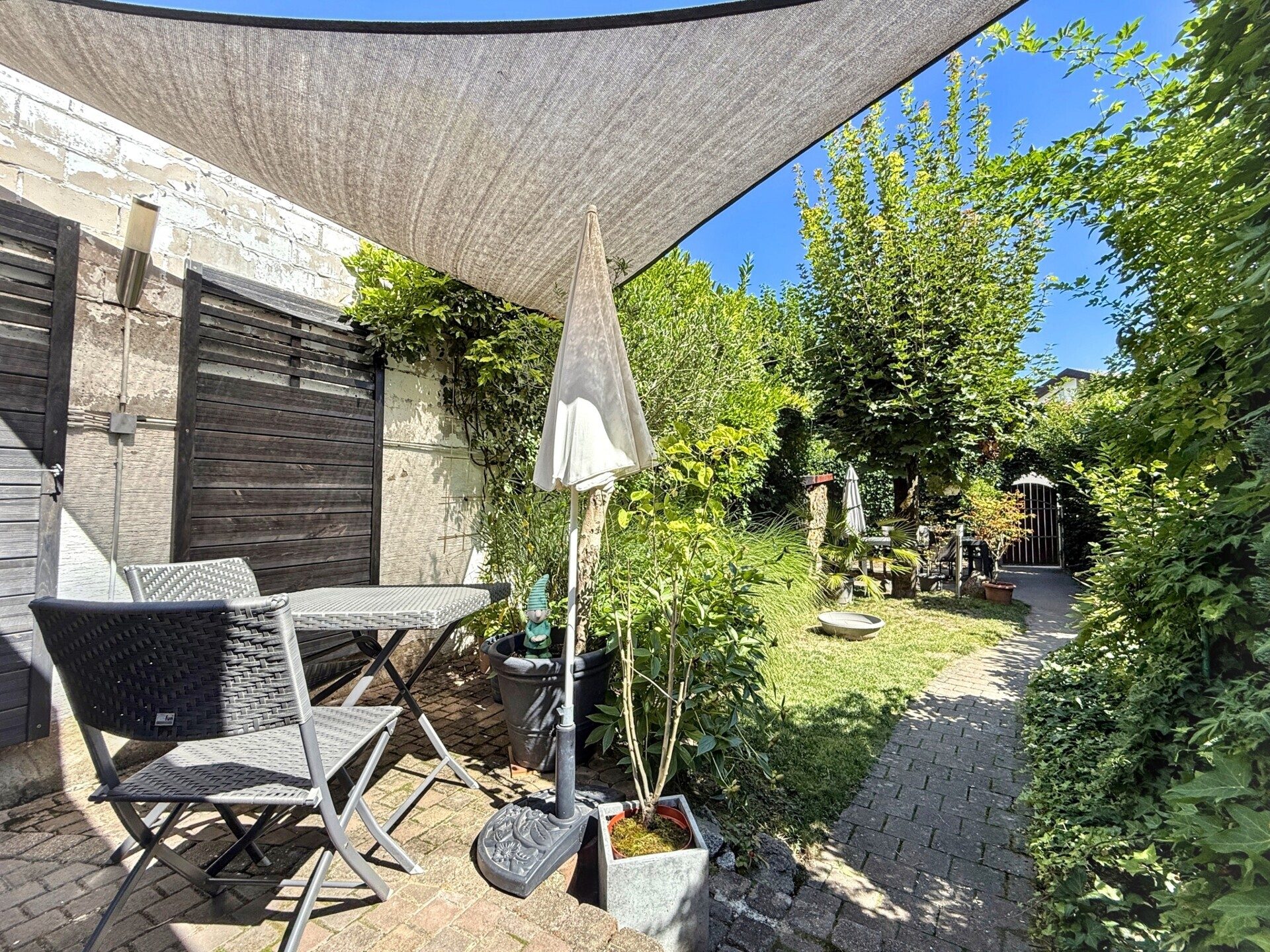 Immobilienangebot - Wiesloch - Alle - "Charmantes Reihenmittelhaus" mit Wintergarten und schönem Außenbereich in Alt-Wiesloch