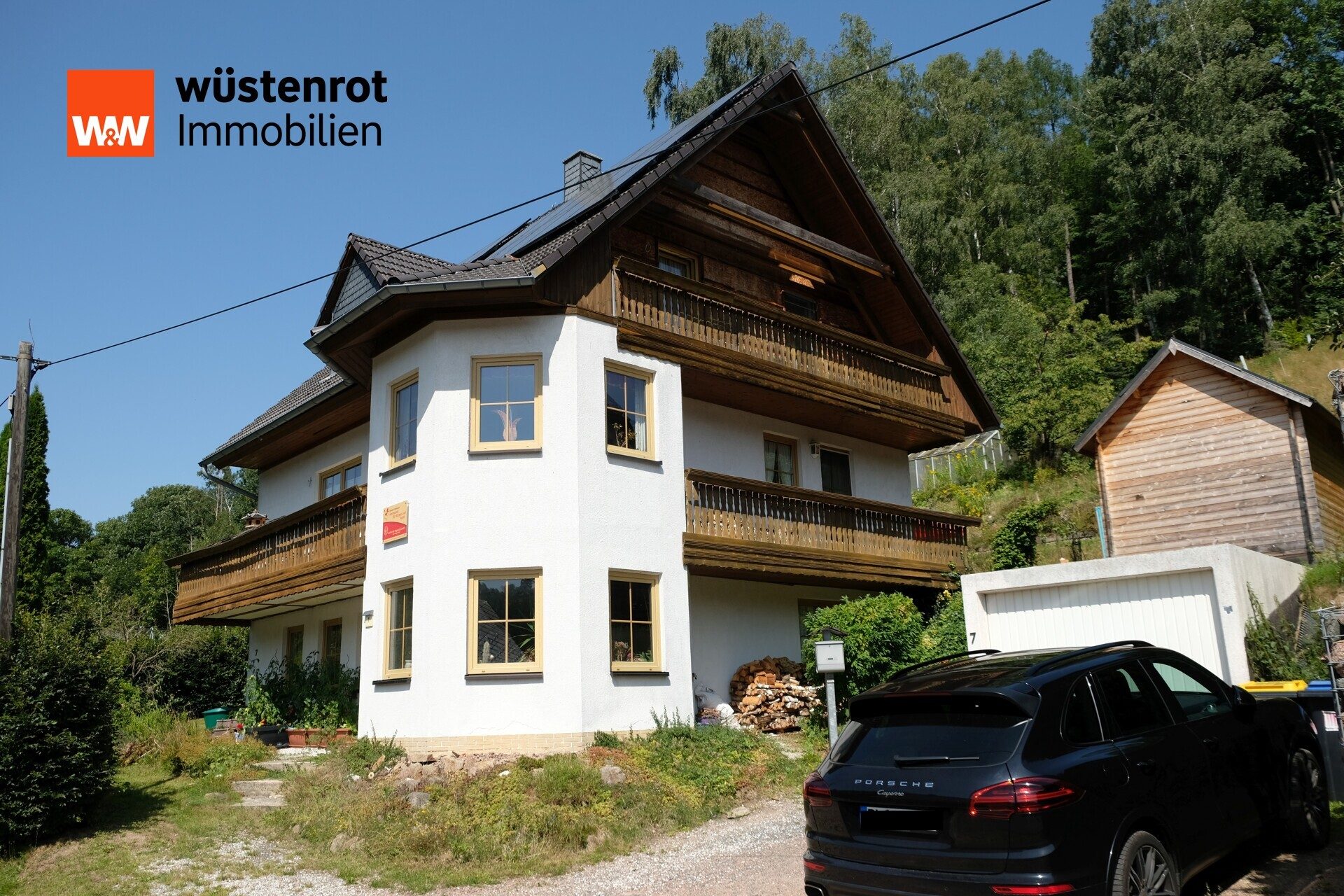 Immobilienangebot - Altenberg / Bärenstein - Alle - Wunderschönes Einfamilienhaus mit Einliegerwohnung, Schlossblick & großem Grundstück