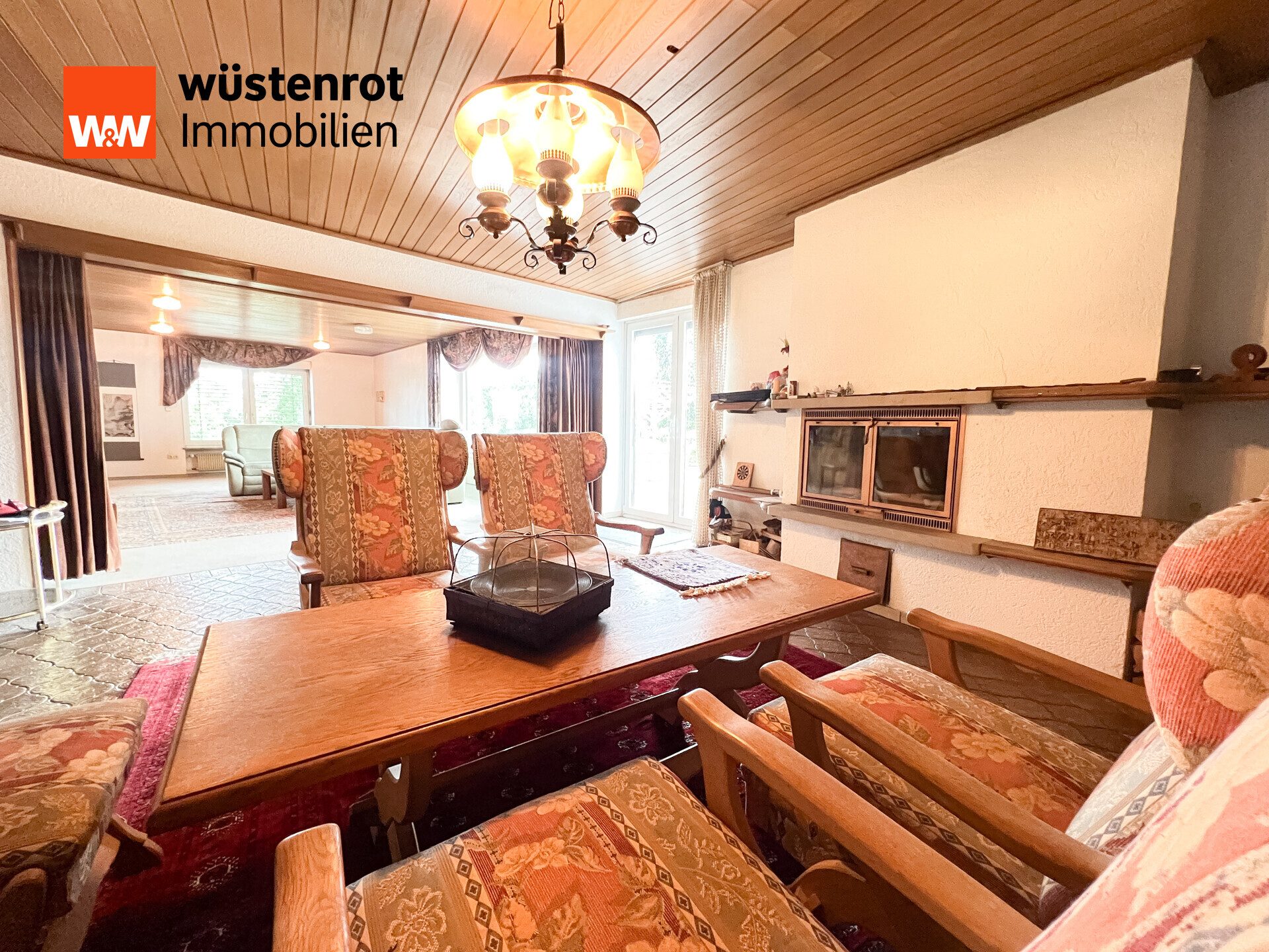 Immobilienangebot - Dittelbrunn - Alle - Preisreduzierung! Exklusiver Bungalow mit Einliegerwohnung im Architektenstil - großer Terrasse und Garten