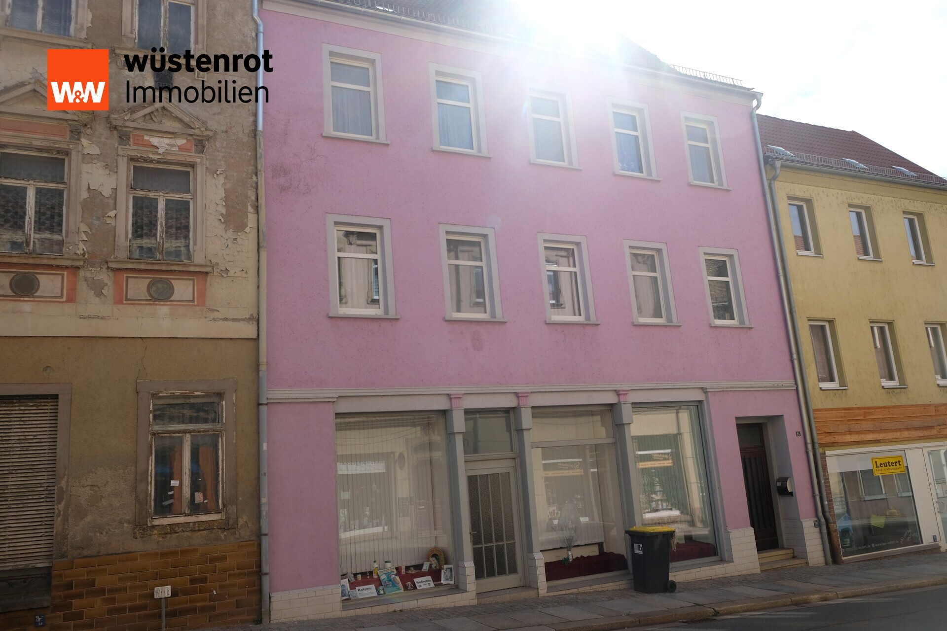 Immobilienangebot - Roßwein - Alle - Wohn- und Geschäftshaus im Zentrum von Roßwein – 148 m² Wohnfläche + Gewerbe