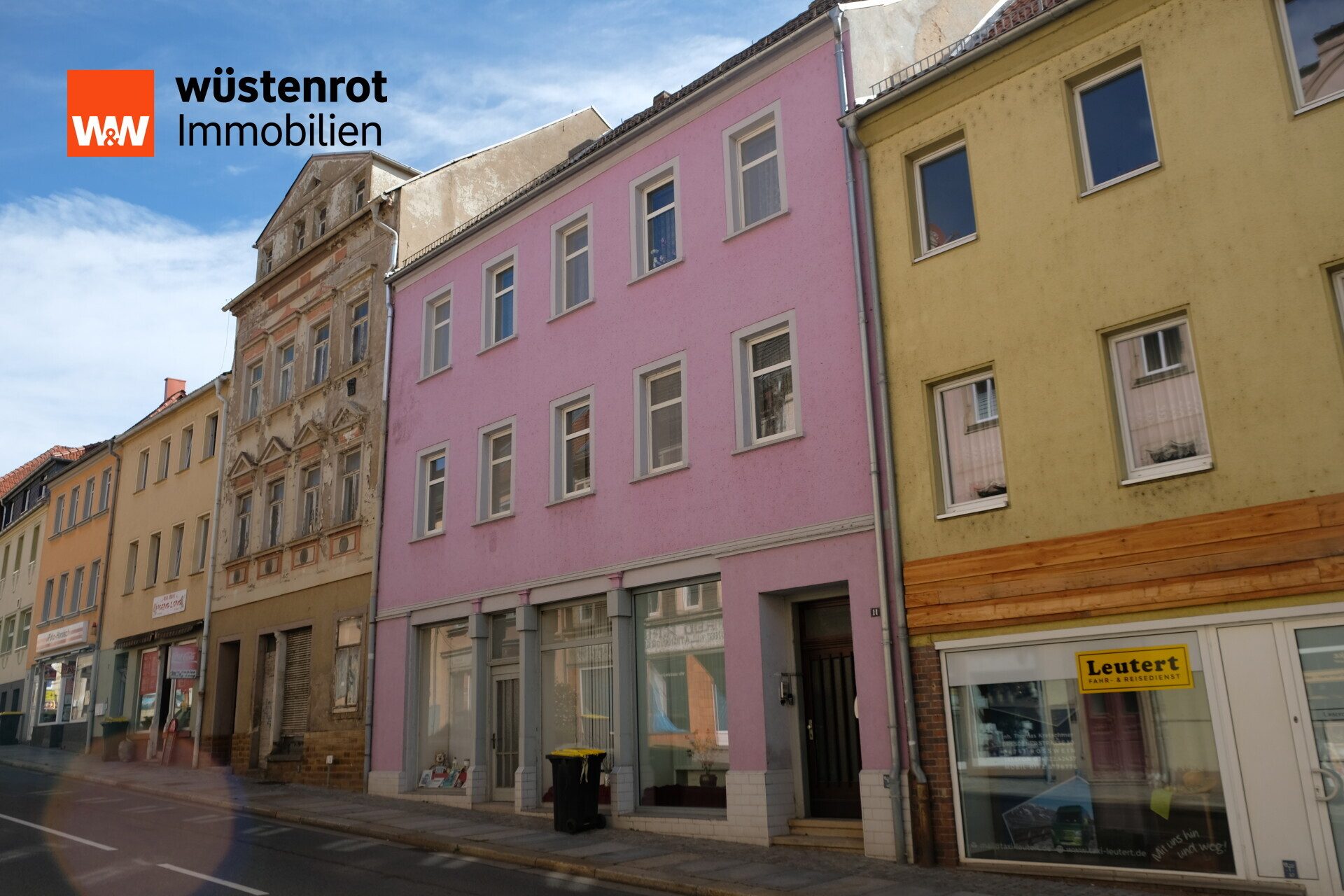 Immobilienangebot - Roßwein - Alle - Wohn- und Geschäftshaus im Zentrum von Roßwein – 148 m² Wohnfläche + Gewerbe
