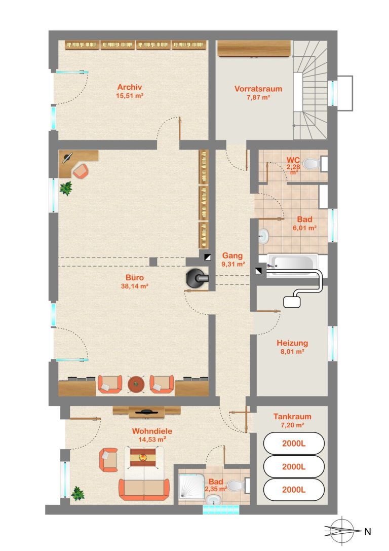 Immobilienangebot - Waldkirchen - Alle - Investition mit Perspektive – Einfamilienhaus mit Einliegerwohnung in Waldkirchen