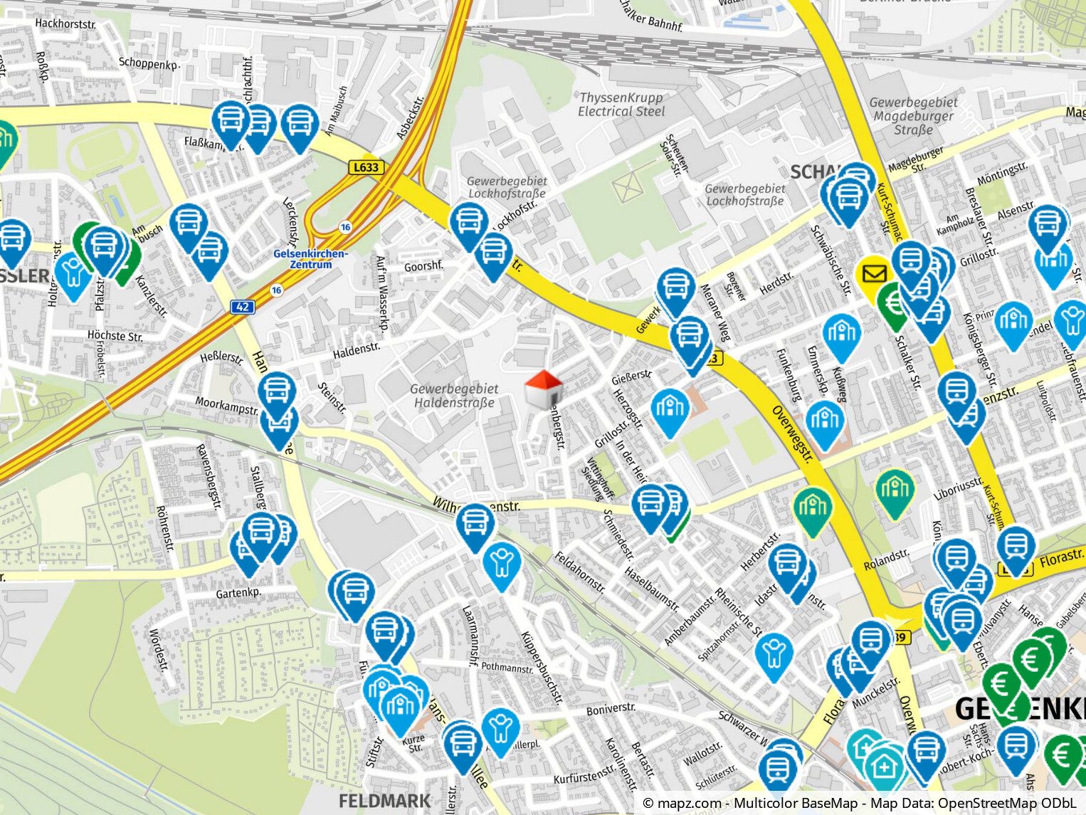 Immobilienangebot - Gelsenkirchen / Schalke - Alle - Kapitalanlage mit 15,2-fachem Rohertrag!
10 Wohnungen · 487 m² Wohnfläche · 2 Garagen · Fernwärme