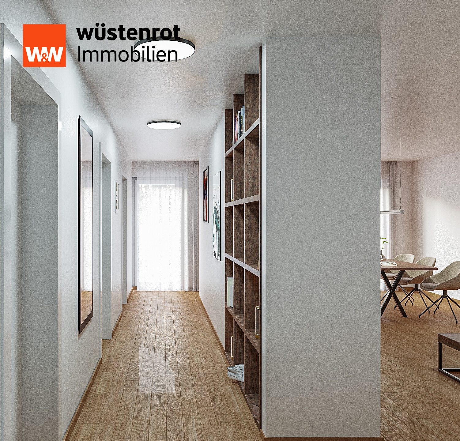 Immobilienangebot - Rüsselsheim / Bauschheim - Alle - Neubau-Projekt! Moderne 3-ZKB EG-Wohnung mit Terrasse in Bauschheim – hochwertig ausgestattet...