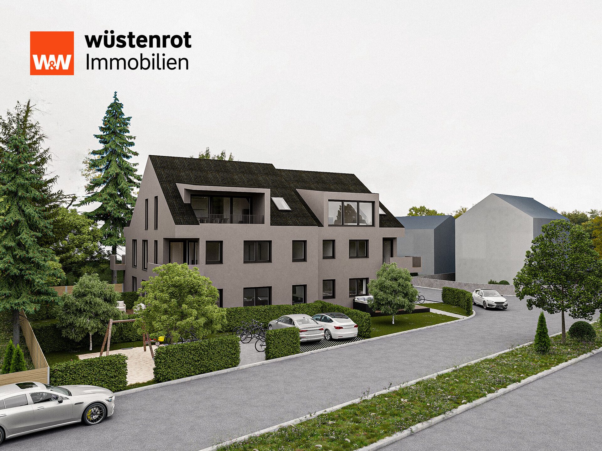 Immobilienangebot - Rüsselsheim / Bauschheim - Alle - Neubau-Projekt! Moderne 3-ZKB EG-Wohnung mit Terrasse in Bauschheim – hochwertig ausgestattet...