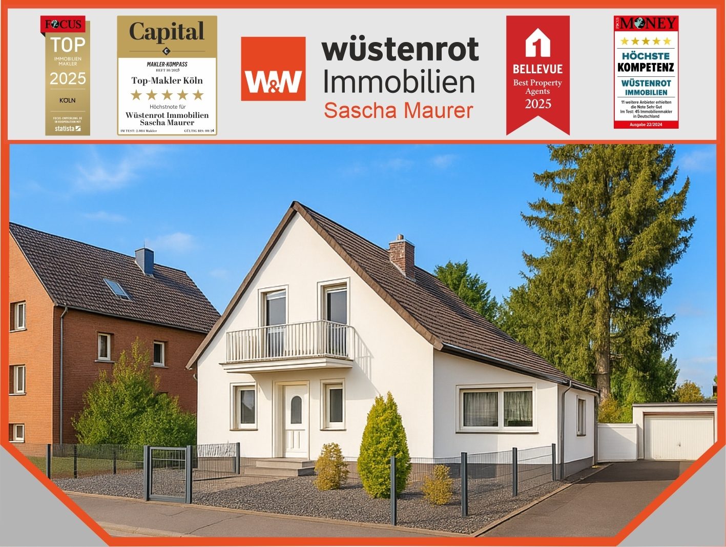 Immobilienangebot - Köln - Alle - Mit 3D: Ein- bis Zweifamilienhaus in Köln-Wahnheide mit zusätzlichem Grundstück!