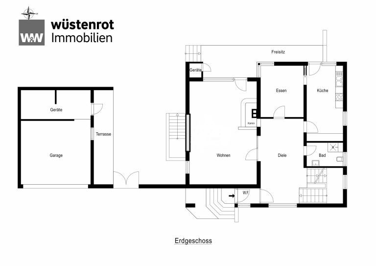 Immobilienangebot - Herbolzheim / Wagenstadt - Alle - Großzügiges Einfamilienhaus Herbolzheim Wagenstadt mit Einliegerwohnung und Doppelgarage