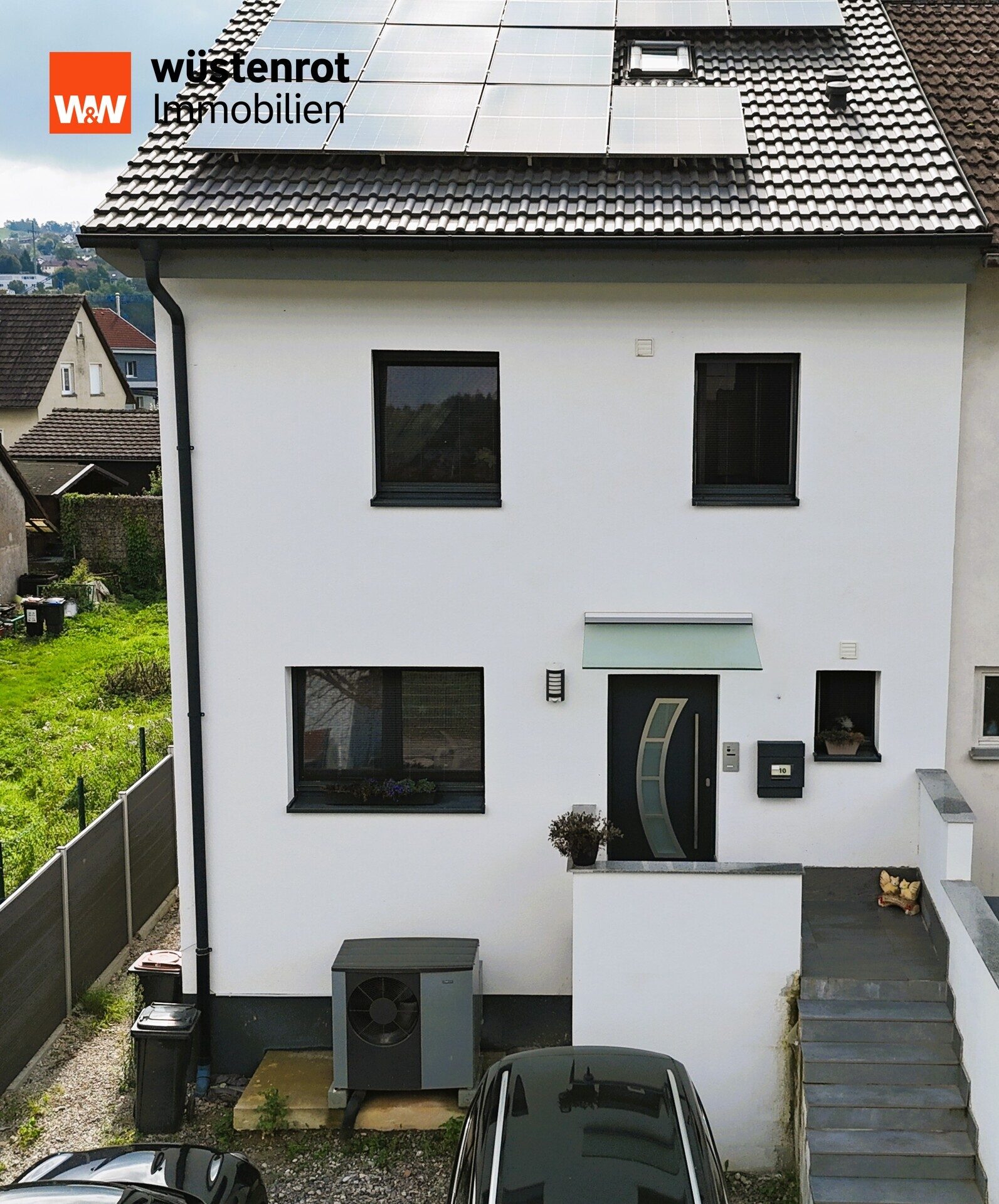 Immobilienangebot - Schopfheim - Alle - Zertifiziertes Energieeffizienzhaus als Reihenendhaus mit Garten zentral in Schopfheim gelegen