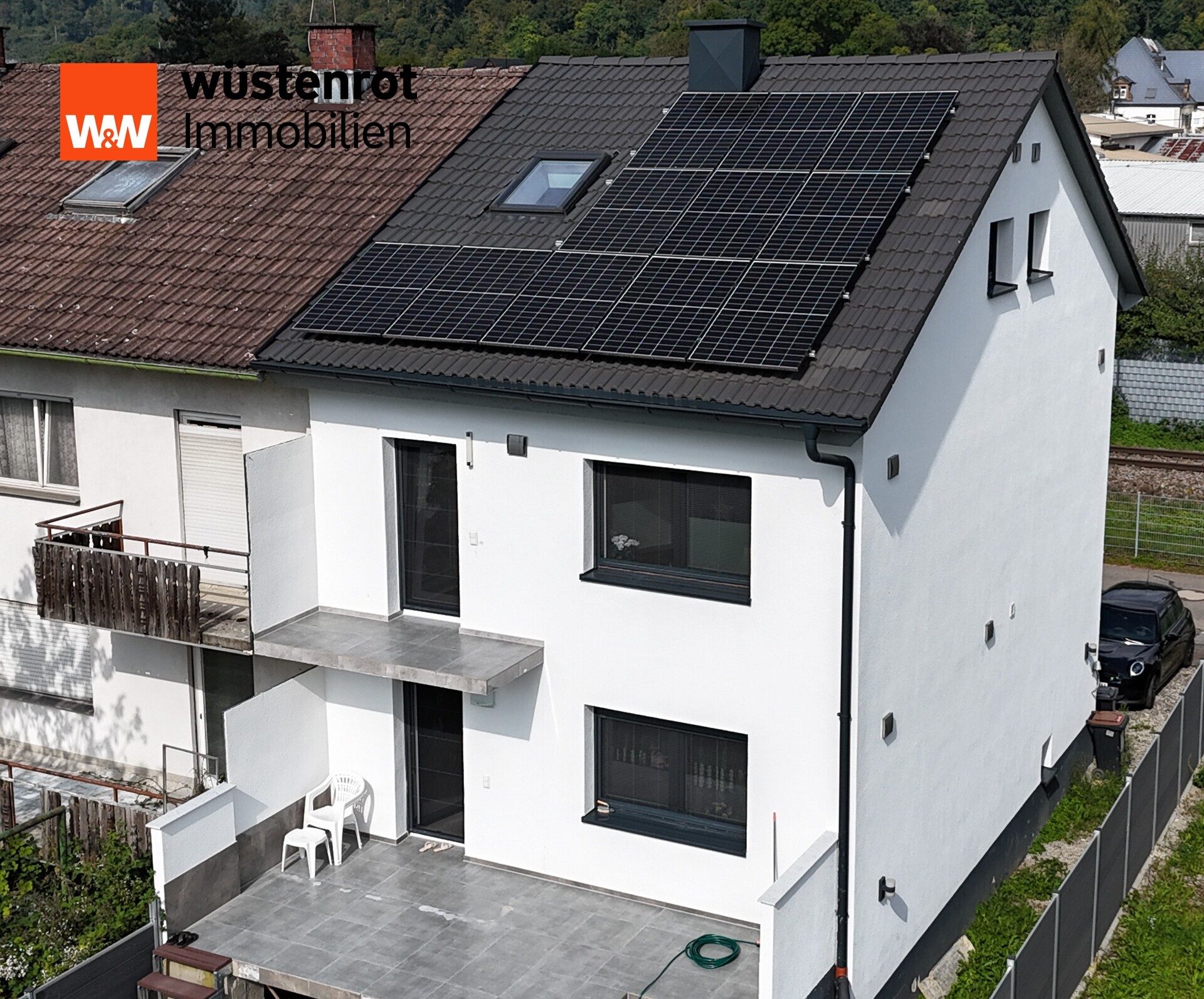 Immobilienangebot - Schopfheim - Alle - Zertifiziertes Energieeffizienzhaus als Reihenendhaus mit Garten zentral in Schopfheim gelegen