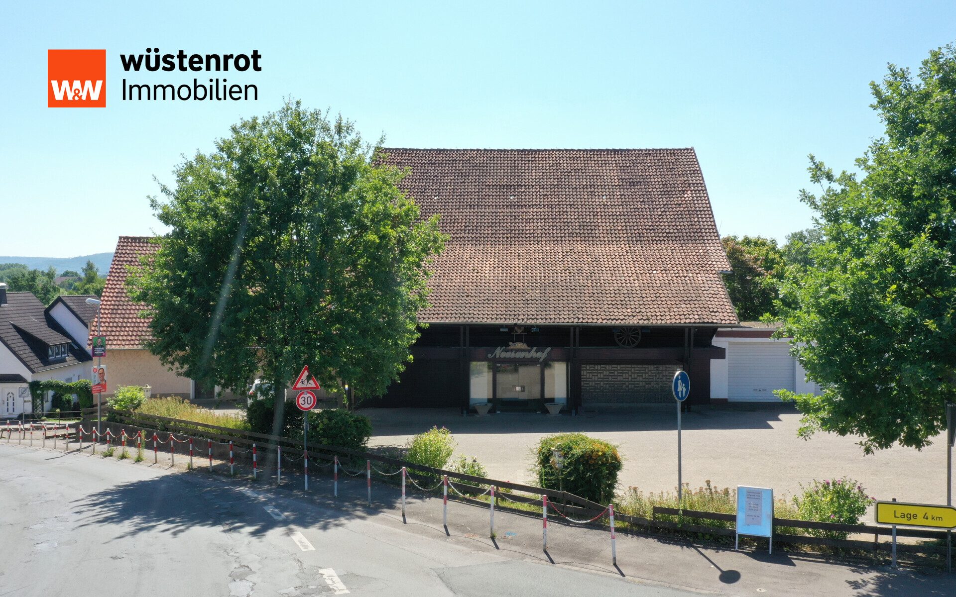 Immobilienangebot - Lage - Alle - Wohn- und Geschäftshaus mit Potenzial in Lage-Heiden