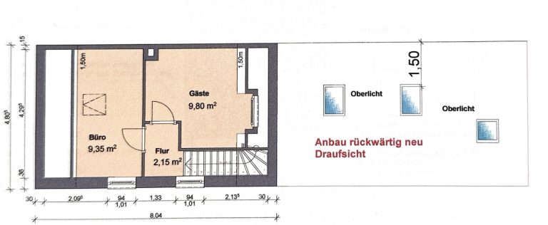 Immobilienangebot - Preetz - Alle - Kleine aber feine DHH mit bereits genehmigter Erweiterungsmöglichkeit und großem Garten