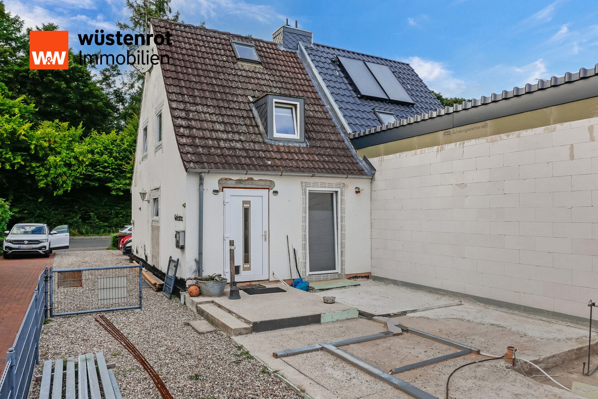 Immobilienangebot - Preetz - Alle - Kleine aber feine DHH mit bereits genehmigter Erweiterungsmöglichkeit und großem Garten