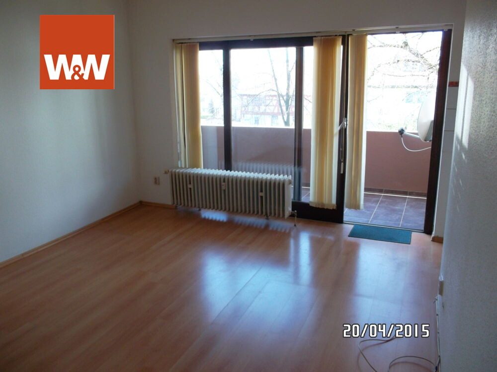 Immobilienangebot - Flörsheim / Weilbach - Alle - Attraktive 1-Zimmer-Wohnung mit Balkon in Flörsheim-Weilbach – Kapitalanlage oder Eigenbedarf