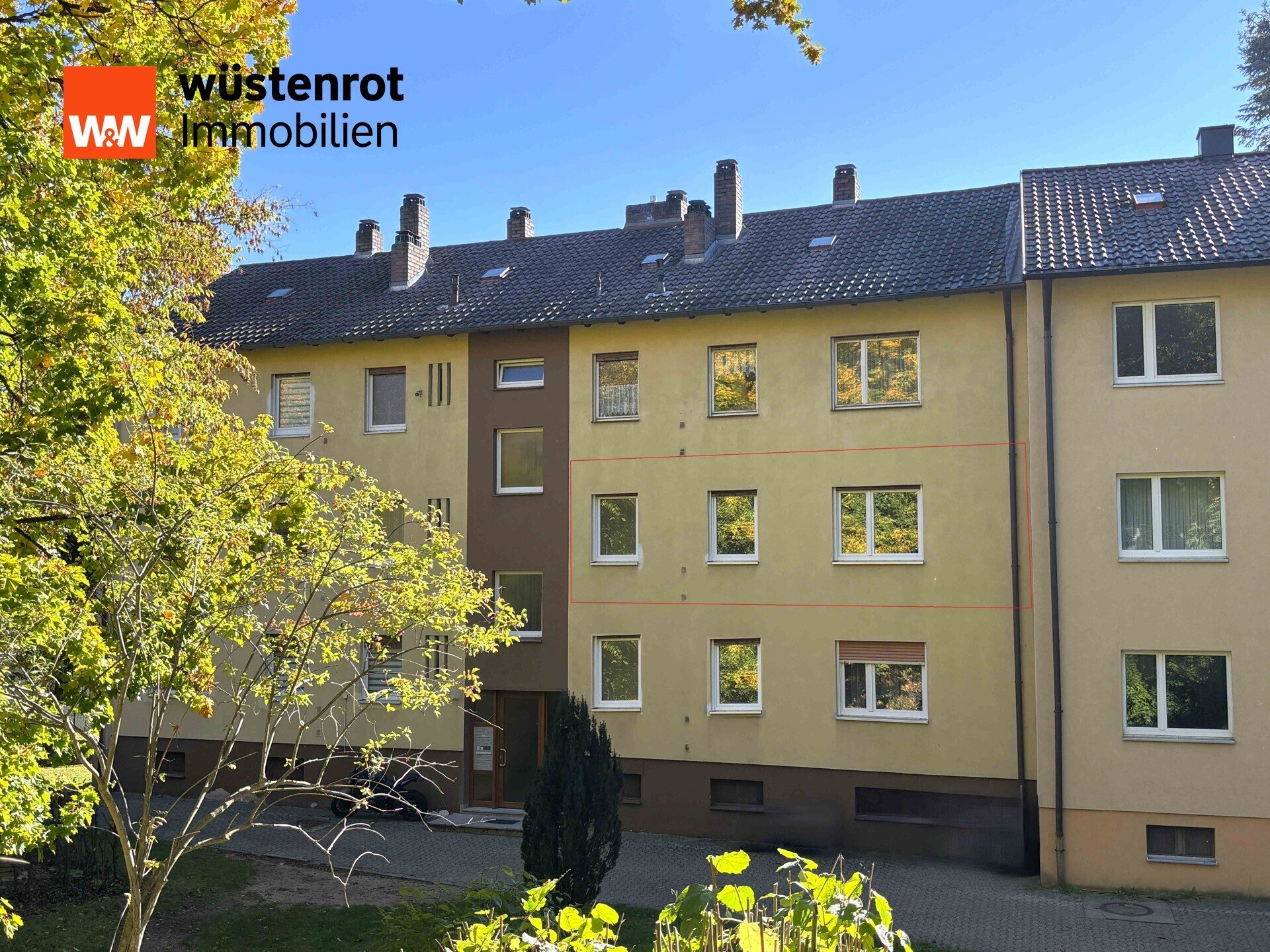 Immobilienangebot - Hersbruck - Alle - 3-Zimmer-Wohnung in Hersbruck, ca. 66 m², mit Südbalkon und zentraler Lage