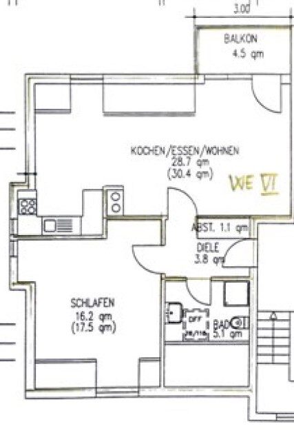 Immobilienangebot - Reichelsheim / Beienheim - Alle - Attraktives Wohnpaket im 6-Parteien-Haus: 2 Wohnungen mit Balkon & 2 Garagen