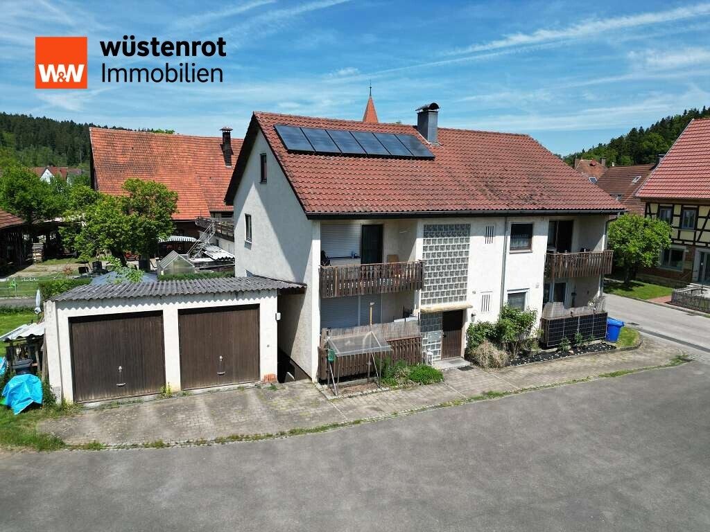 Immobilienangebot - Täferrot - Alle - Freistehendes 2-Familienhaus in ruhiger Siedlungslage