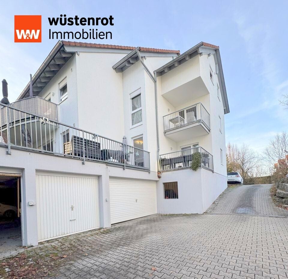 Immobilienangebot - Waldenburg - Alle - Sichere Kapitalanlage: Vermietete 2-Zimmer-Wohnung mit Südbalkon & TG-Stellplatz