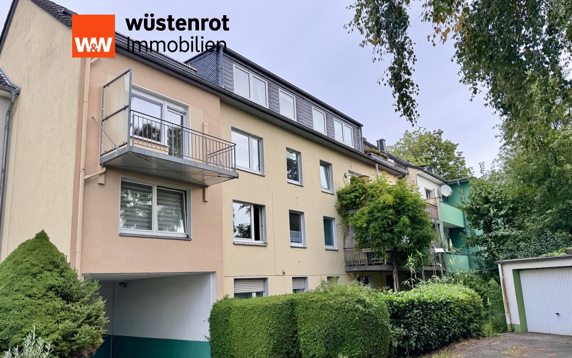 Immobilienangebot - Bochum / Weitmar - Alle - Hübsche 2-Zimmer-Wohnung mit Balkon, Bochum Weitmar Nord, perfekt zur Selbstnutzung oder Vermietung