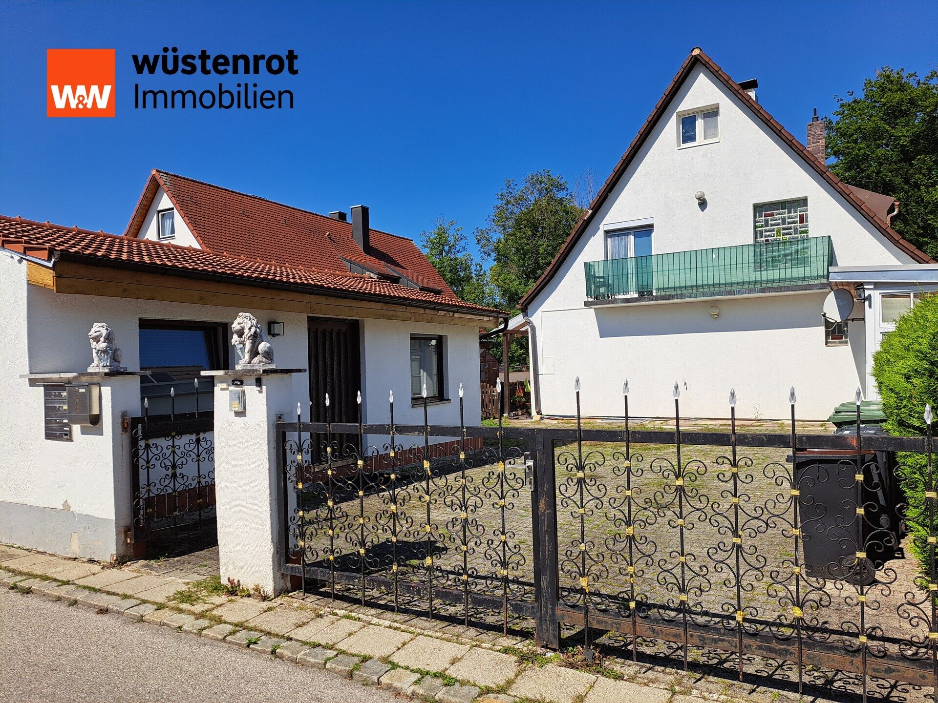 Immobilienangebot - Oberhaching / Furth - Alle - Sehr gut vermietetes, älteres Haus auf großem Grundstück