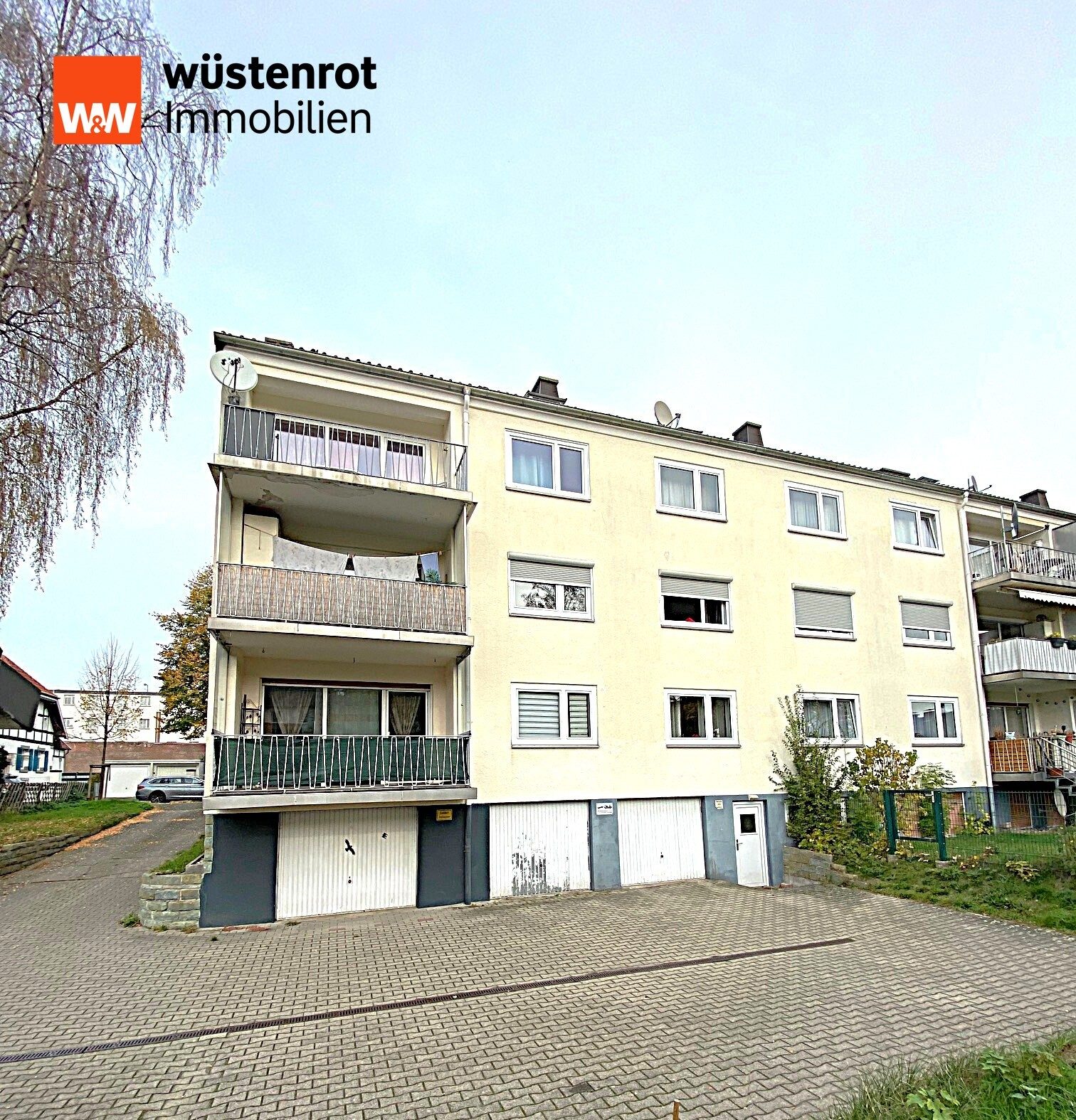 Immobilienangebot - Werl - Alle - Kapitalanlage oder Selbstnutzung -über den Dächern von Werl - 65m² DG- 2,5 Z. m. Balkon u. Stellpl.